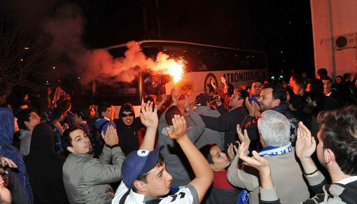Θριαμβευτική υποδοχή στο Μαζαράκειο