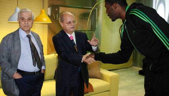 Στην προπόνηση Παύλος και Θανάσης