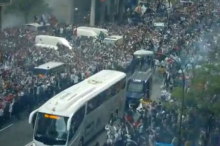 Λατρεία από τους οπαδούς της Ρεάλ