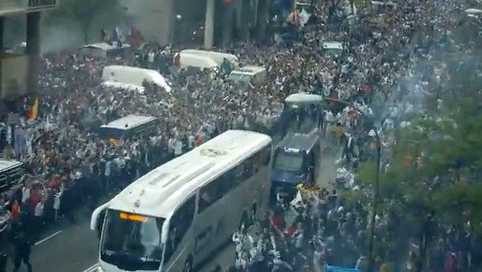 Λατρεία από τους οπαδούς της Ρεάλ