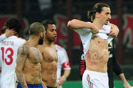 Γκολάρα Ζλάταν στο Καμπ Νου