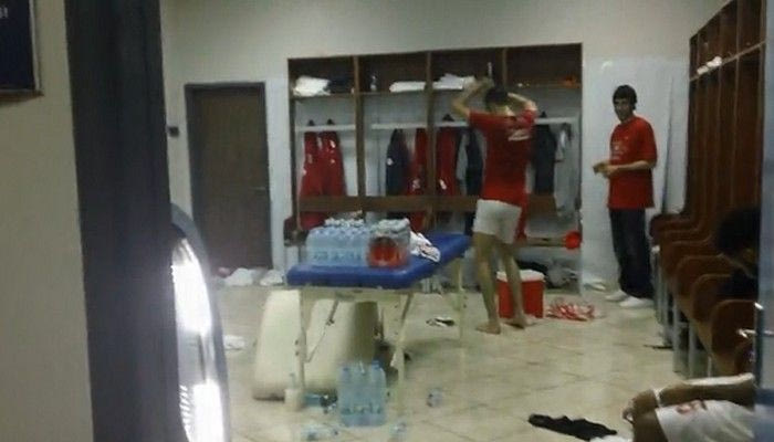 Το τσιφτετέλι του Κέσελ στα αποδυτήρια (video)