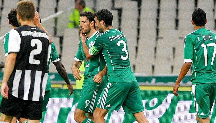 Παναθηναϊκός-ΠΑΟΚ 2-0