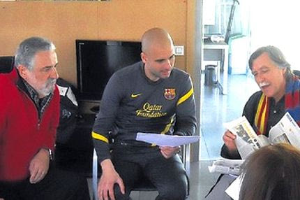 Εργα Ελλήνων δημιουργών στα χέρια των παικτών της Μπαρτσελόνα