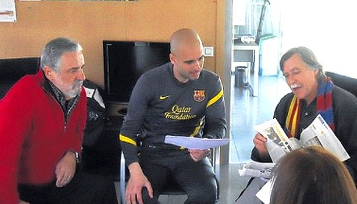 Εργα Ελλήνων δημιουργών στα χέρια των παικτών της Μπαρτσελόνα