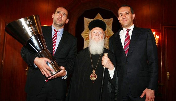 Οι πρωταθλητές Ευρώπης στο Πατριαρχείο