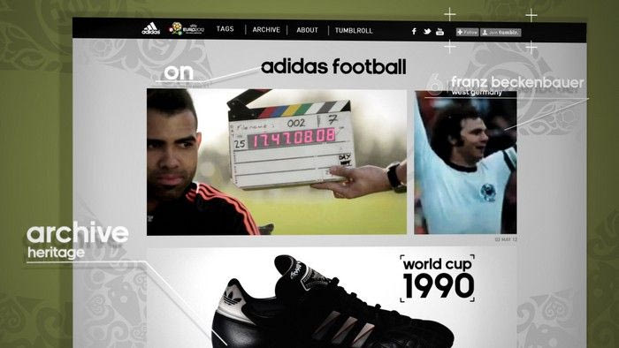 adidas Football Tumblr page