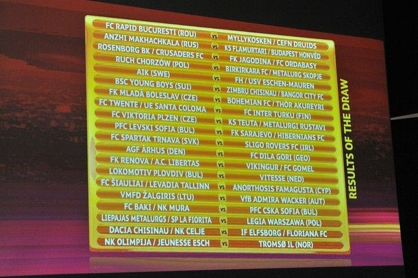 Τα ζευγάρια του 3ου προκριματικού γύρου