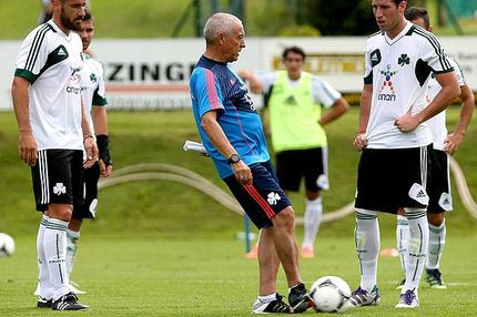 Προπόνηση σε χαλαρούς ρυθμούς για τον Παναθηναϊκό