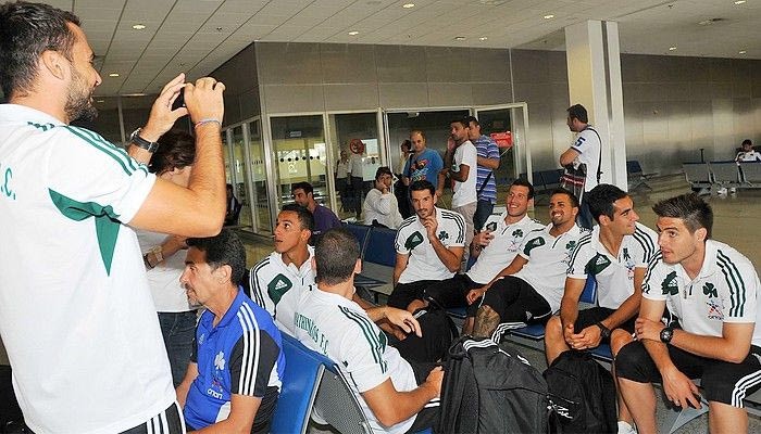 Στη Γλασκώβη η αποστολή, τι είπε στους ποδοσφαιριστές ο Αλαφούζος