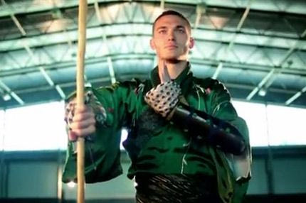 Ο Βερμάλεν σε ρόλο σαμουράι