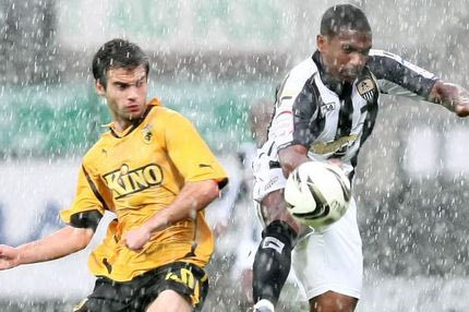 Νοτς Κάουντι-ΑΕΚ 1-0 (διακοπή)