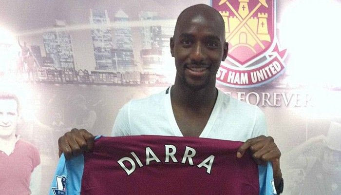 Γκάφα της Γουέστ Χαμ με Ντιαρά