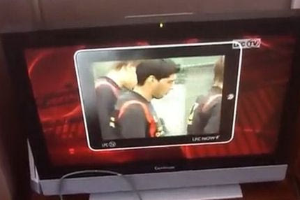 Γκάφα με Σουάρες στην τηλεόραση της Λίβερπουλ