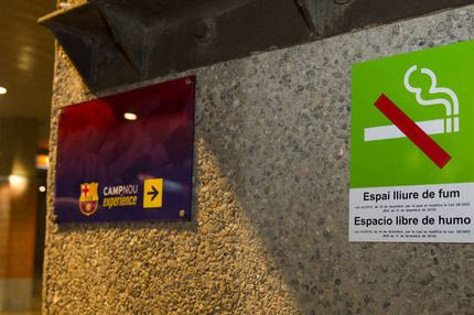 “Κόψε το κάπνισμα με την Μπαρτσελόνα”