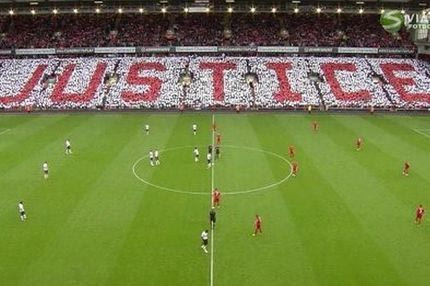 Συγκινητικό τελετουργικό για το “Χίλσμπορο”