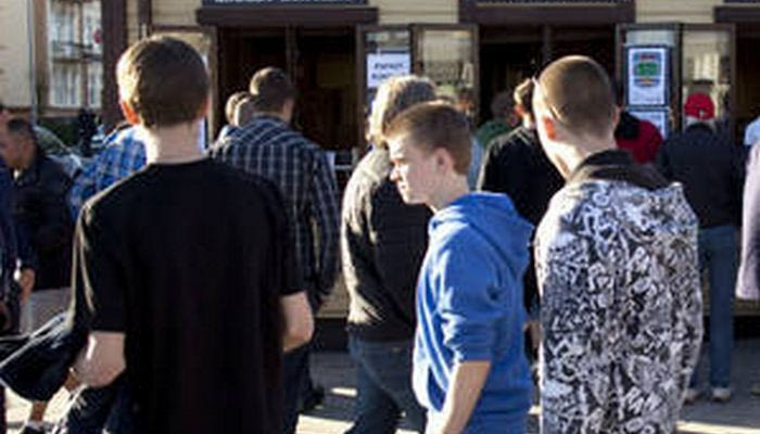 Επεισόδια μεταξύ Ιταλών και Σουηδών οπαδών της Νάπολι!