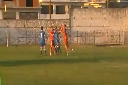 Άναψαν τα αίματα στο φιλικό με την Αναγέννηση Γιαννιτσών