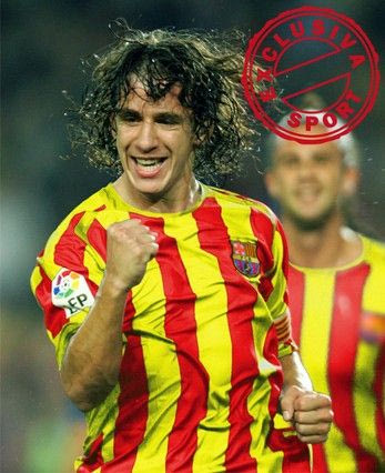 Η καταλανική σημαία στην εμφάνιση της Μπαρτσελόνα