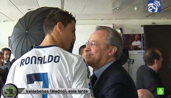 Ψυχρός ο Κριστιάνο με τον πρόεδρό του