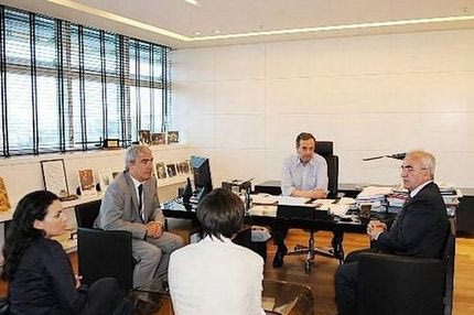 Συνάντηση του Σαββίδη με τον Αντώνη Σαμαρά