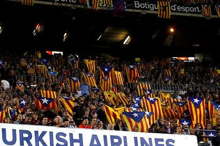 Εκτός ισπανικού πρωταθλήματος Μπαρτσελόνα και Εσπανιόλ σε περίπτωση ανεξαρτησίας της Καταλονίας