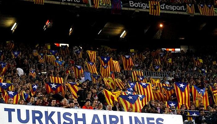 Εκτός ισπανικού πρωταθλήματος Μπαρτσελόνα και Εσπανιόλ σε περίπτωση ανεξαρτησίας της Καταλονίας
