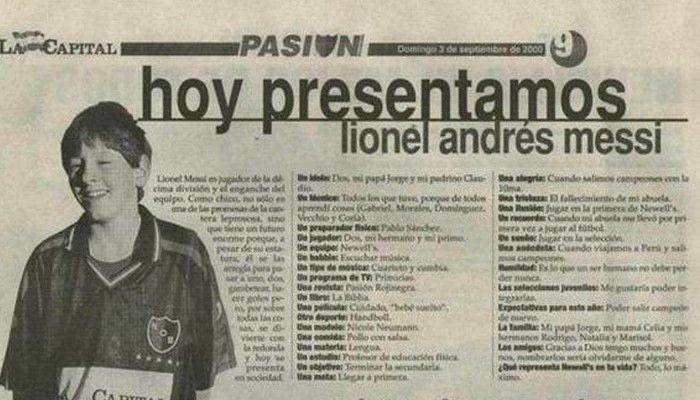 Τα όνειρα του… 13χρονου Μέσι