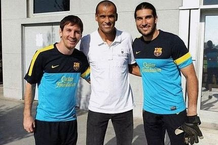 Στην προπόνηση ο Ριβάλντο