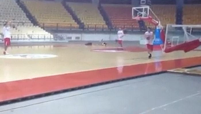 Καλάθι με μέθοδο μπιλιάρδο στην προπόνηση