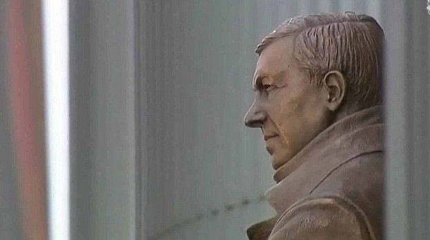 Τα αποκαλυπτήρια του αγάλματος του Σερ Άλεξ