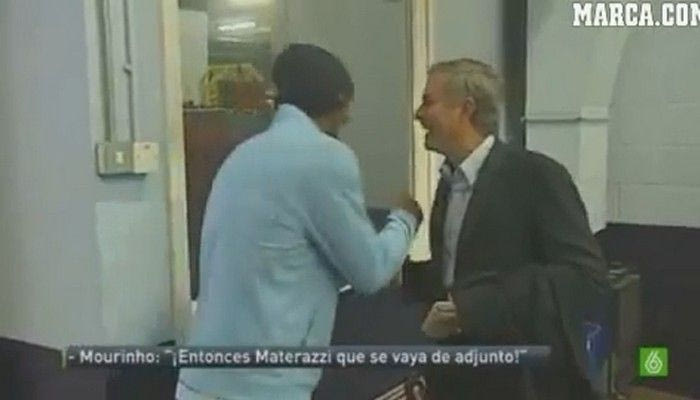 Ο Μουρίνιο και ο Μαϊκόν αστειεύονται με τον Μπενίτεθ