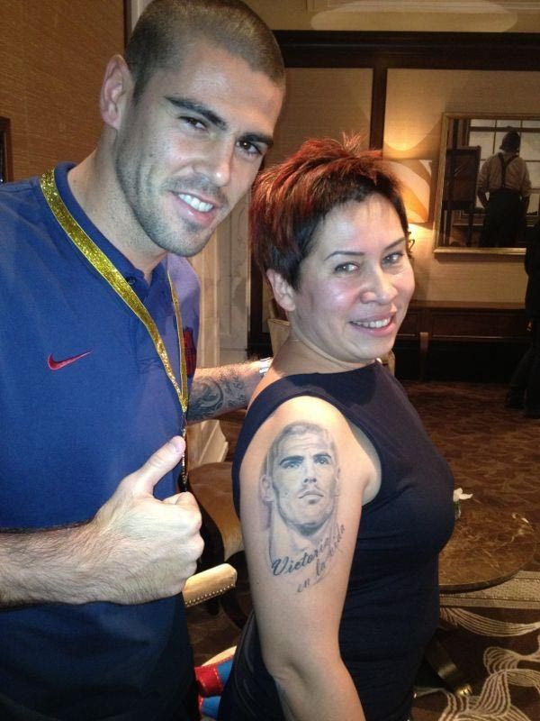 Η πιο φανατική φίλη του Βαλδές