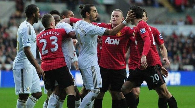 Κλότσησε τον Φαν Πέρσι με μπάλα στο κεφάλι