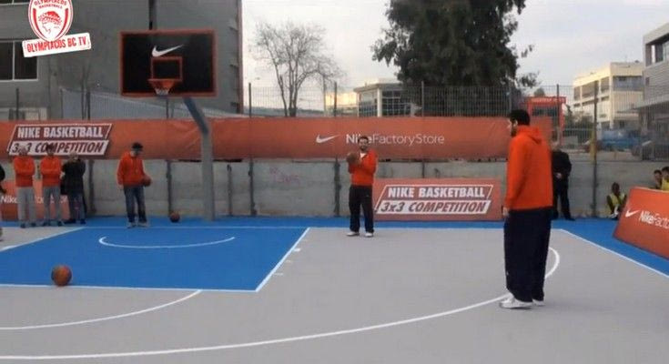 Ο Παπανικολάου δεν χάνει τρίποντο ούτε για πλάκα