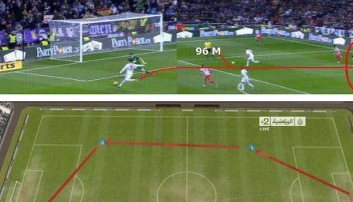 Ο Ρονάλντο κάνει τα 96μ. σε 10”