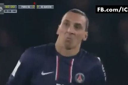 Οι ξεκαρδιστικές γκριμάτσες του Ιμπραχίμοβιτς