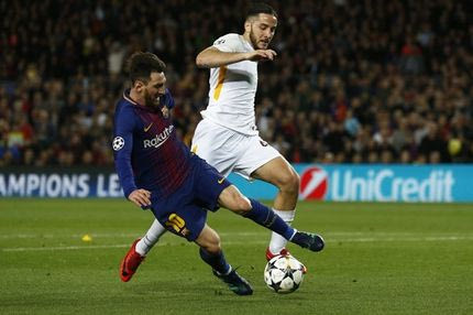 Λάθη, λάθη αλλά το “καρφί” για Μπαρτσελόνα το έριξαν οι Ρωμαίοι