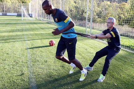 Επέστρεψε στις προπονήσεις της Μπαρτσελόνα ο Αμπιντάλ