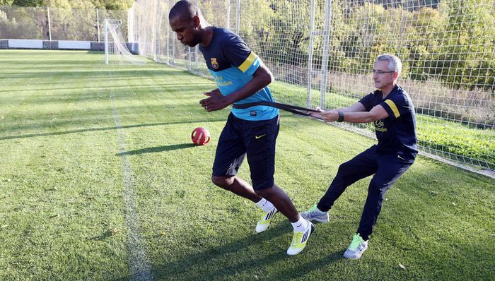 Επέστρεψε στις προπονήσεις της Μπαρτσελόνα ο Αμπιντάλ