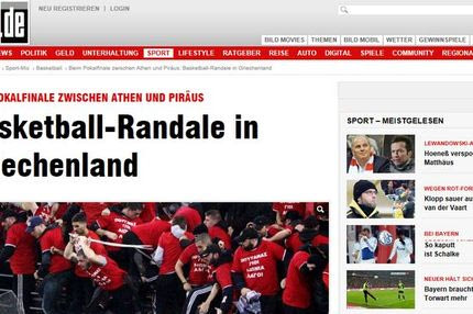 Τα επεισόδια του Ελληνικού στη “Bild”