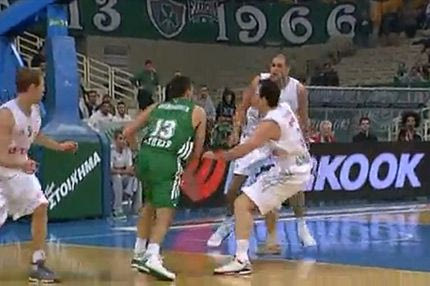 H ασίστ της βραδιάς από τον Δημήτρη Διαμαντίδη