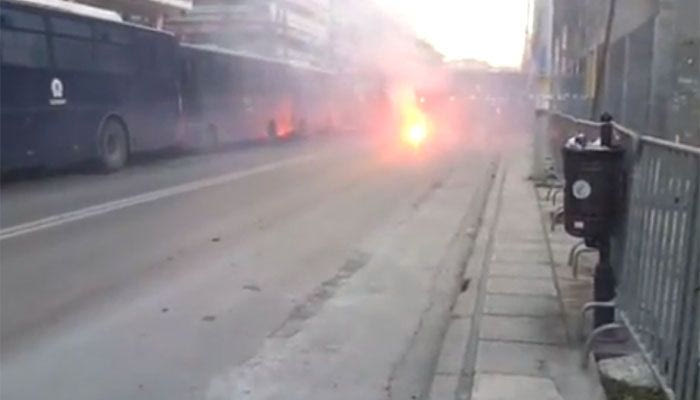 Επεισόδια στο Άρης-ΠΑΟΚ