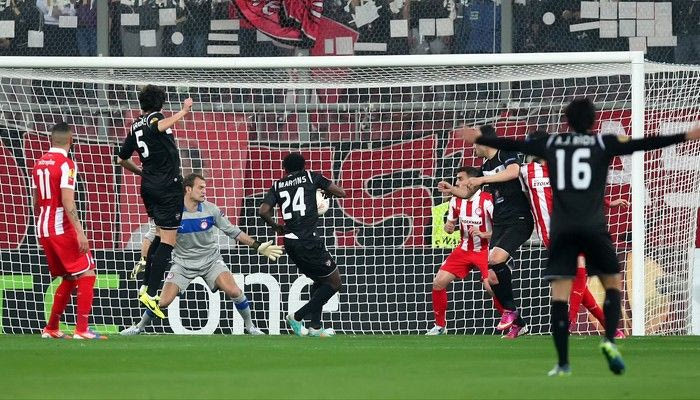 Ολυμπιακός-Λεβάντε 0-1