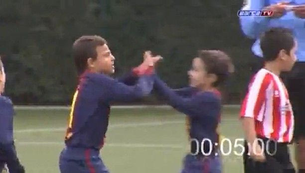 Γκολ 9χρονου της Μπαρτσελόνα σε 5 δευτερόλεπτα