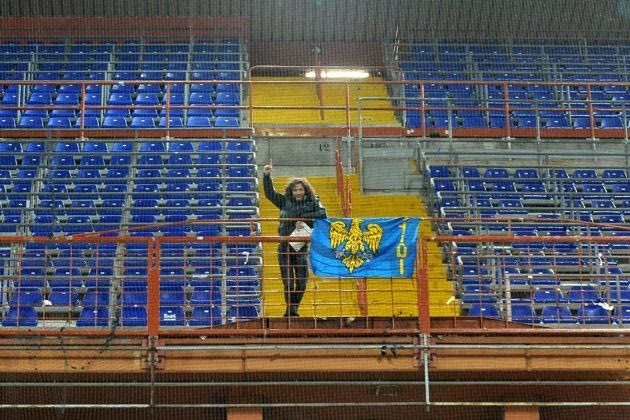 Ο ολομόναχος φίλαθλος της Ουντινέζε και η αποθέωση των αντιπάλων