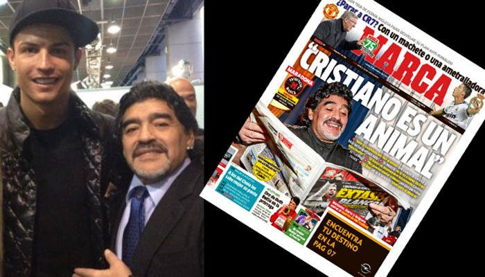 Μαραντόνα: “Ζώο ο Κριστιάνο”