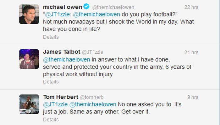 Επίθεση στον Όουεν μέσω twitter