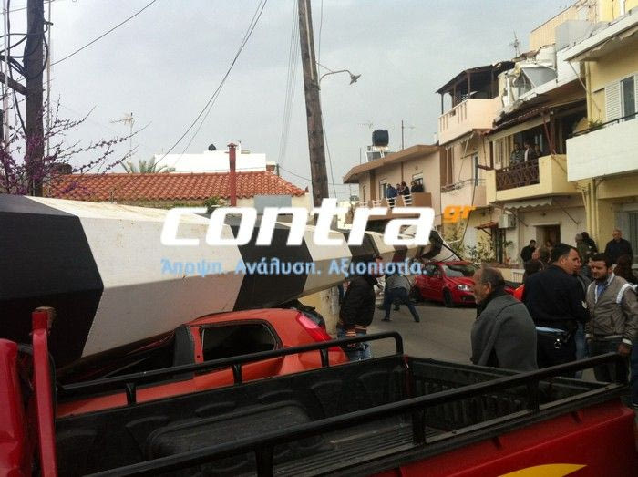 Έπεσε ο προβολέας στο “Γεντί Κουλέ” από τον αέρα