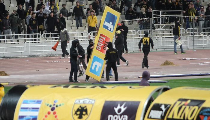 ΑΕΚ – Πανθρακικός (διακοπή)